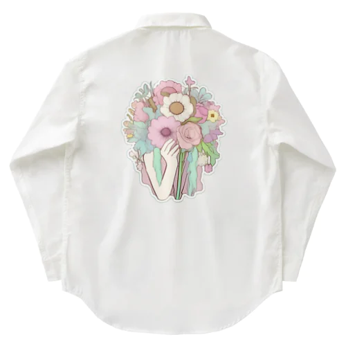 Flower Work Shirt