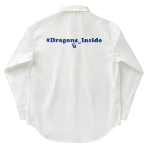 【値下げ】#Dragons_Inside ロゴグッズ ワークシャツ