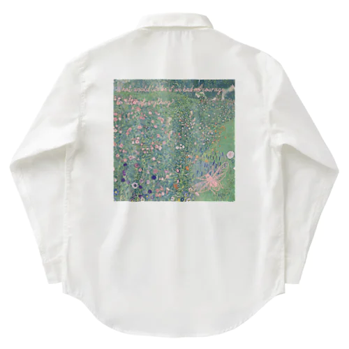 Flower garden Work Shirt