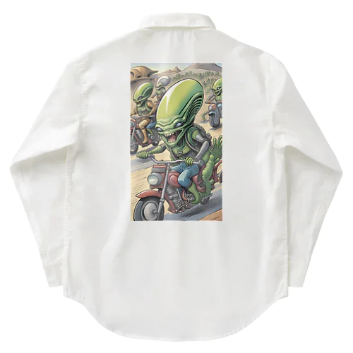 宇宙人ライダー Work Shirt