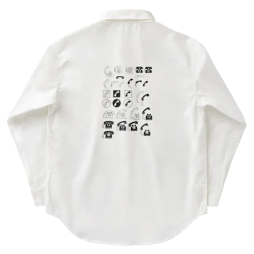 テレフォンマーク いろいろ Work Shirt