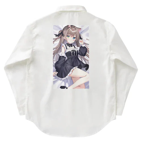 猫耳ゴスロリ美少女 Work Shirt