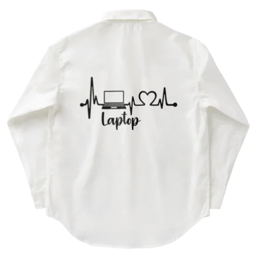 Hearts Laptop Work Shirt