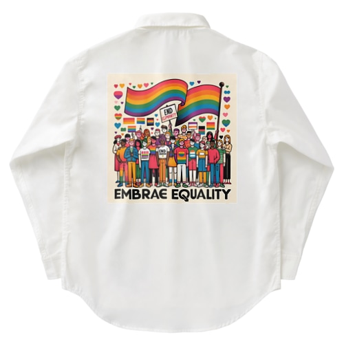 LGBT多様性 Work Shirt
