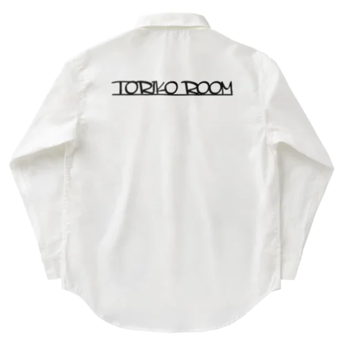 「TORIKO ROOM」ショップロゴアイテム フォントブラック ワークシャツ