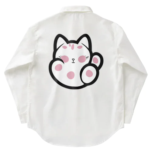 猫パンちゃん ワークシャツ