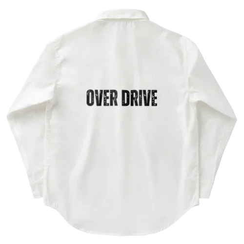 OVER DRIVE ワークシャツ