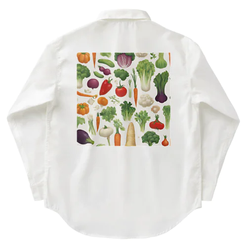 野菜たち Work Shirt