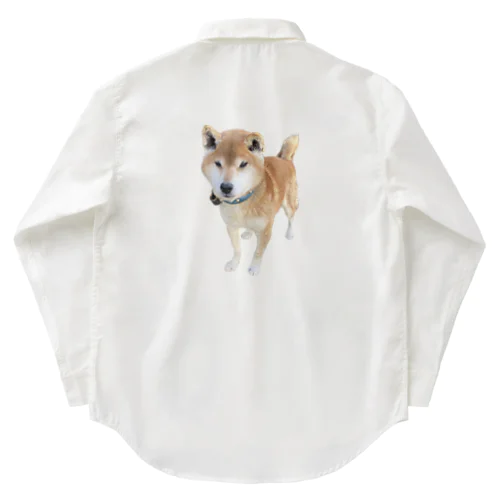 ツリ目犬 Work Shirt