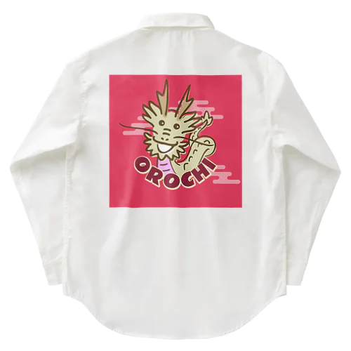 石見神楽_八岐大蛇@oldlace Work Shirt