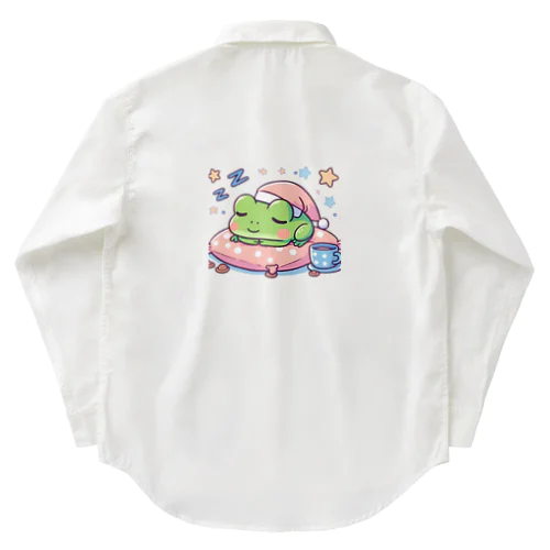 Sleeping frogs(熟睡する蛙) Work Shirt