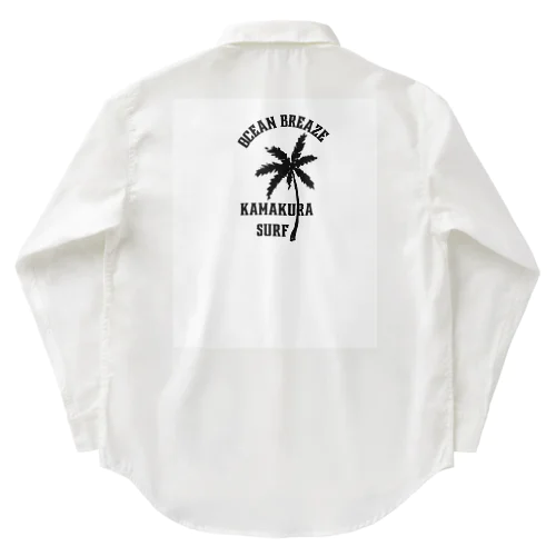 OCEAN BREAZE KAMAKURA SURF Work Shirt