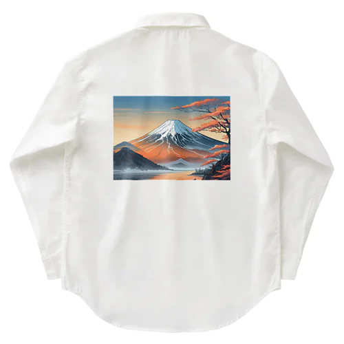 富士山 ワークシャツ