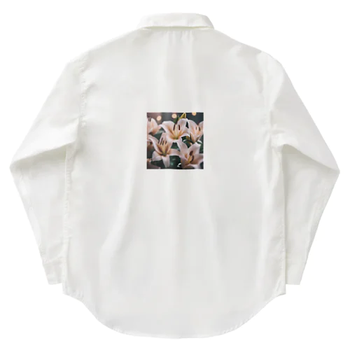 ヒメユリの優雅な花弁 Work Shirt