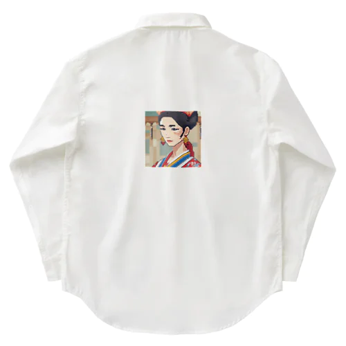 琉球伝説の美女 Work Shirt