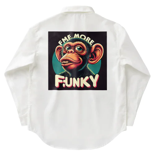 FUNKYなサルが登場 Work Shirt