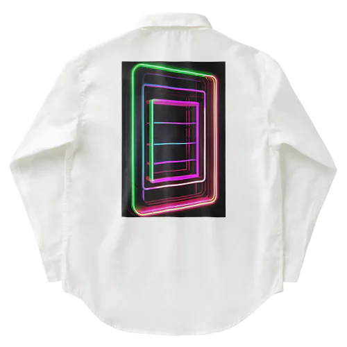 Abstract_Neonsign Work Shirt