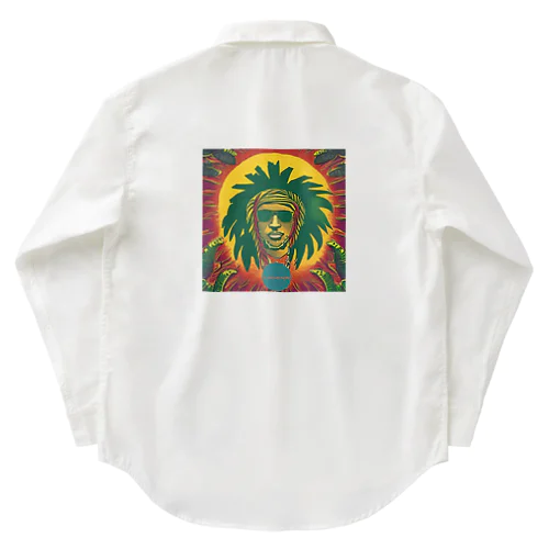 Sun and ReggaeMusic Work Shirt