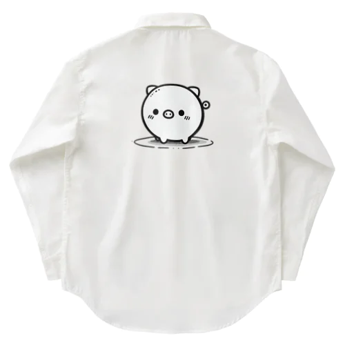 まんまる🐷ぶたちゃん😍 Work Shirt