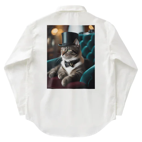 貴族猫 ワークシャツ