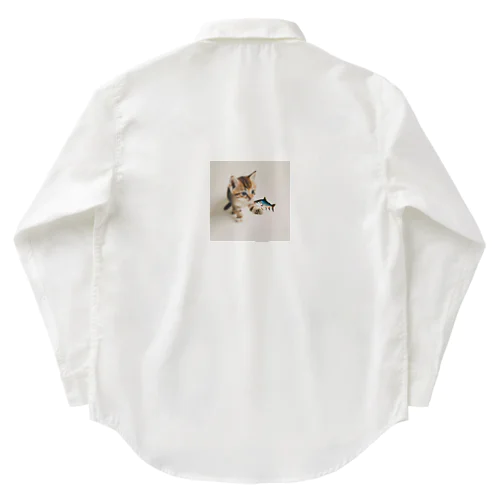 子猫のくーちゃん🐈 Work Shirt