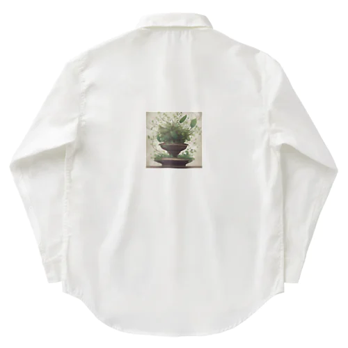 歓喜あふれる植物 Work Shirt