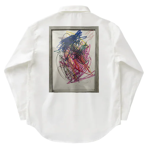 きゅうきゅうしゃの絵 Work Shirt