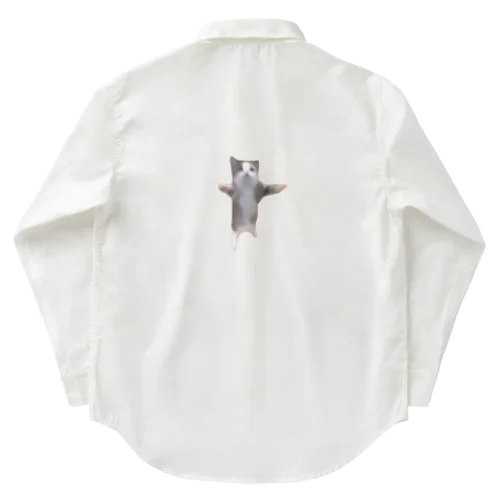 【猫ミーム】Happy Happy Cat Work Shirt