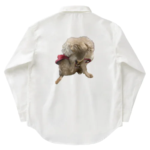 犬　ガジガジ Work Shirt