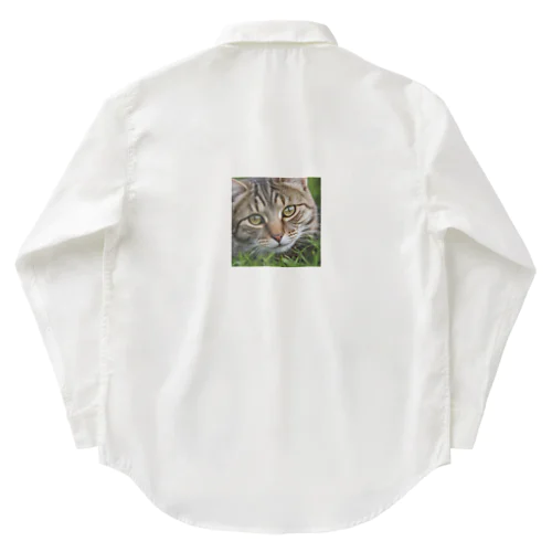 草村の猫 ワークシャツ