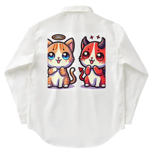 ☆天使猫☆悪魔猫☆ Work Shirt