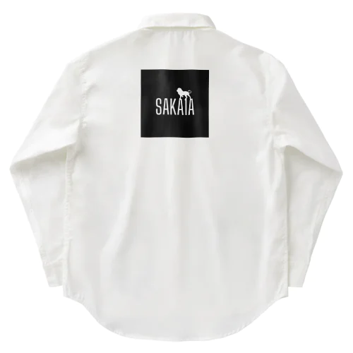 [SAKA1] LION LOGO Work Shirt