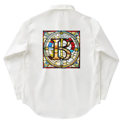 stained glass B ワークシャツ