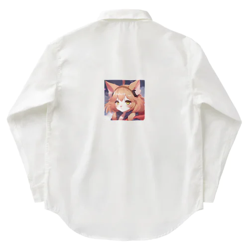 ネベロングの猫 Work Shirt