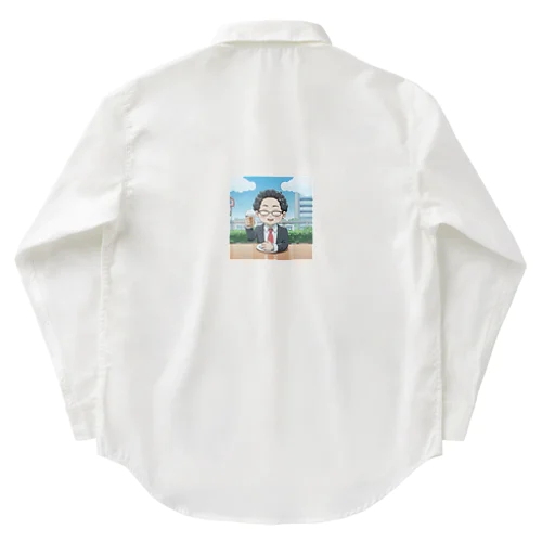 外で昼から乾杯＠サラリーマン Work Shirt