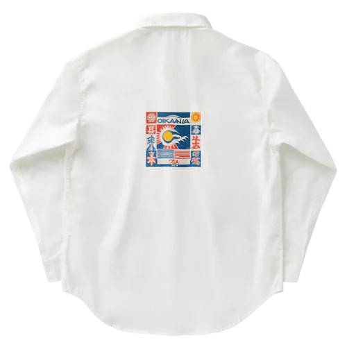 沖縄　琉球ティーダロゴ Work Shirt