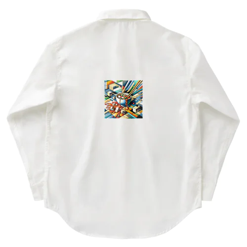 cubism 麻婆 Work Shirt