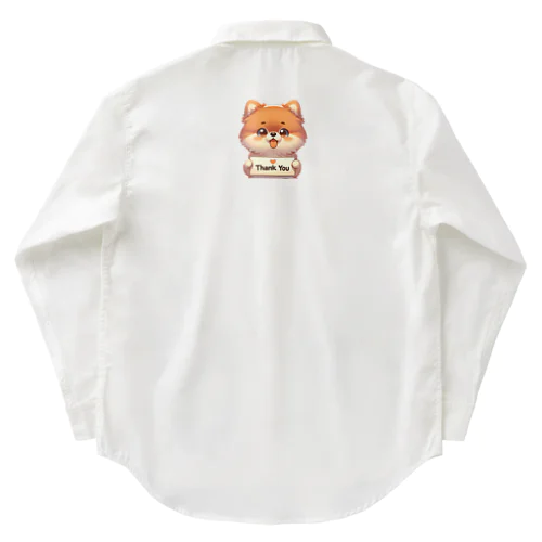 【ぽめちい】シリーズ （Thanks バージョン） Work Shirt