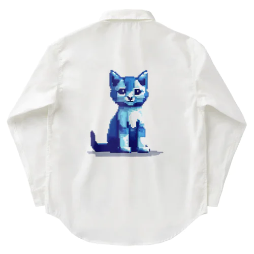 多分ついて行かないほうが良いタイプの猫 Work Shirt