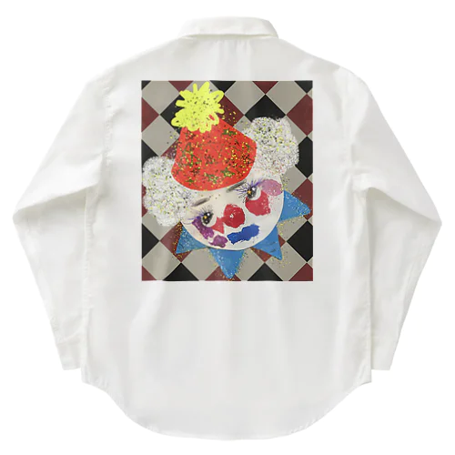 不機嫌ピエロ2 Work Shirt