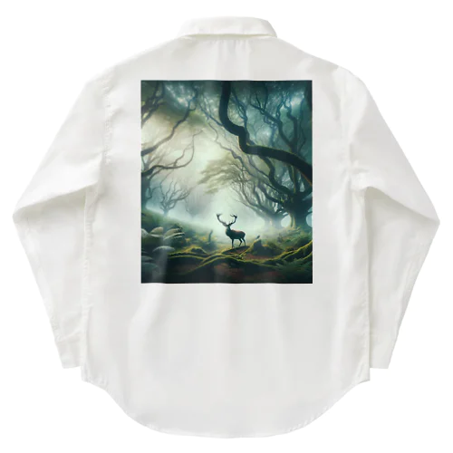 神秘の森の主 ワークシャツ