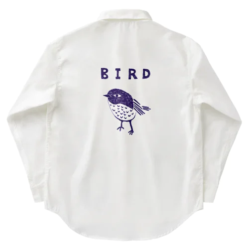 トリマニア専用デザイン「BIRD」（Tシャツ・パーカー・グッズ・ETC） ワークシャツ