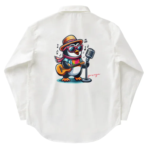 陽気なペンギン Work Shirt