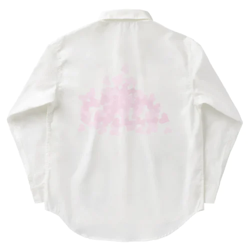 【積もったheart mark】百のハート♡飴霰(あめあられ) Work Shirt