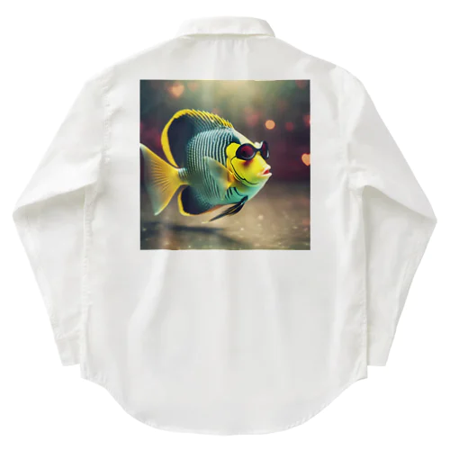 パリピ熱帯魚くん Work Shirt