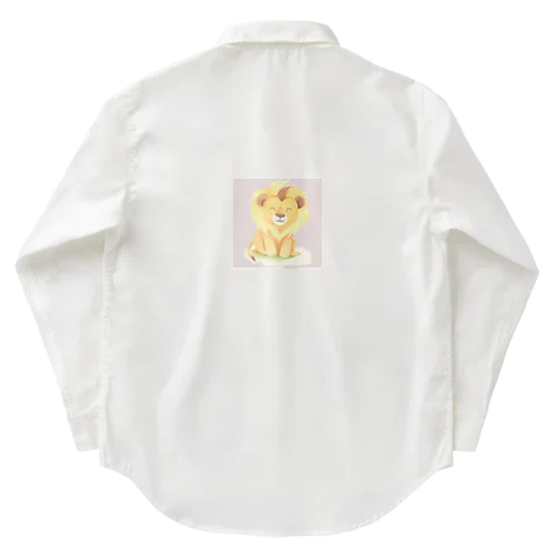 にっこりライオン Work Shirt