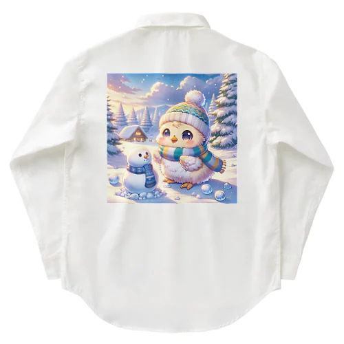 雪国のひよこ Work Shirt