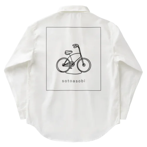 sotoasobi -bicycle- ワークシャツ