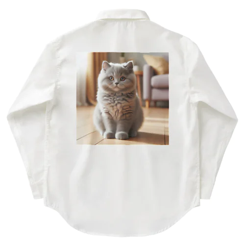 ねこニコばん Work Shirt