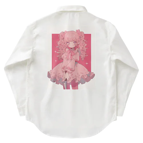 フリルモンスター PINK Work Shirt